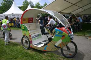 Vélo-taxi électrique