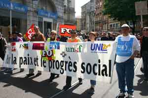 Manifestation du premier mai 2008 à Grenoble